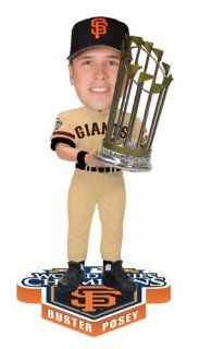 Buster Posey San Francisco Giants 2010 World Series Champions Bobblehead : Sports Fan Bobble Head Toy Figures : Sports & Outdoors