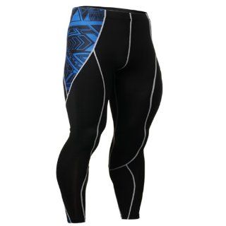Fixgear Mens Womens Tights Compression Base layer Running Pants Black S ~ 2XL : Sports & Outdoors