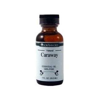 Lorann Caraway 100% Pure Essential Oil Aromatherapy 1 Fl. Oz. : Gourmet Food : Grocery & Gourmet Food
