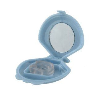 Stop Snoring Device Anti Snore Night Sleep Aid w Blue Shell Shaped Case : Nasal Strips : Beauty
