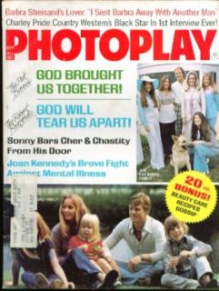 PHOTOPLAY Pat Boone Robert Redford Barbra Streisand Cher 9 1974: Entertainment Collectibles