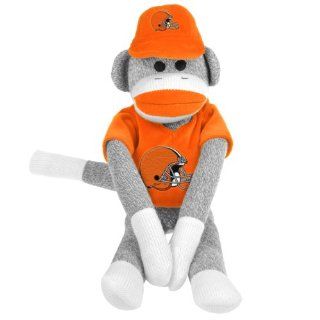 NFL Cleveland Browns Uniform Sock Monkey : Sports Fan Toy Figures : Sports & Outdoors