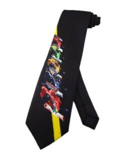 Parquet Mens F1 Formula 1 Car Racing Necktie   Black   One Size Neck Tie: Clothing