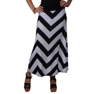 Brinlrey Co Womens Cinched Stretch Maxi Skirt