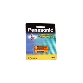 Panasonic NiMH AAA Rechargeable Battery for Cordless Phones (HHR 4DPA): Electronics