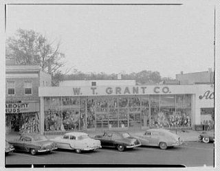 Photo: W.T. Grant, business in Riverside, New Jersey. General view from above   Prints
