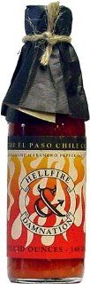 Hellfire & Damnation Hot Sauce, 5 fl oz : Grocery & Gourmet Food