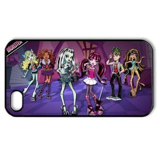 Monster High iPhone 4/4s Case Hard Plastic iPhone 4/4s Fitted Case: Cell Phones & Accessories