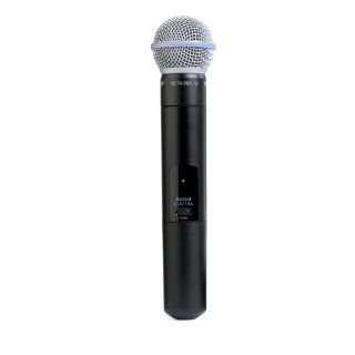 Shure PGXD24/BETA58 X8 Digital Wireless System with Beta 58A Handheld Transmitter: Musical Instruments