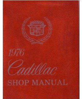 1976 Cadillac Deville Eldorado Fleetwood Shop Service Repair Manual Book Engine: Automotive