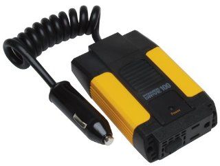 PowerDrive RPPD100 100 Watt DC to AC Power Inverter with USB Port and Coiled Power Cord: Automotive