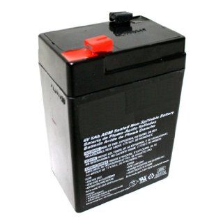 General 00648   6V 4.5Ah AGM Sealed Non Spillable Emergency Light Battery (WKA6 5F): Automotive
