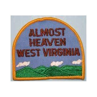 FB015 Almost Heaven West Virginia Embroidered Applique Travel Souvenir Patch FD 