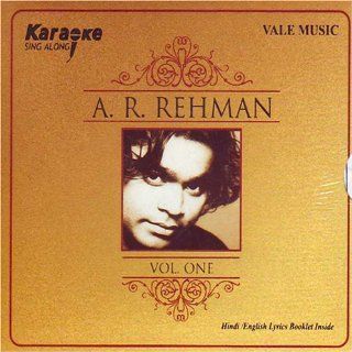 karaoke sing along with a r rahman vol 1(indian/bollywood movie/hit songs/collection of songs,romantic,emotional songs/A.R.Rehman): Music