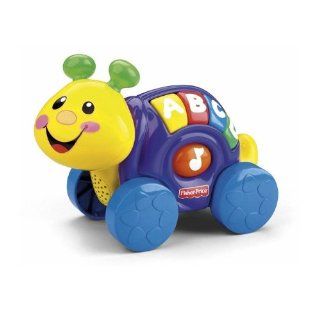 FISHER PRICE LAUGH & LEARN ROLL ALONG SNAIL MUSICAL TOY: Toys & Games