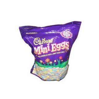 Cadbury Mini Eggs Solid Milk Chocolate with Crisp Sugar Shell 36 Ounce Resealable Bag : Chocolate Assortments And Samplers : Grocery & Gourmet Food