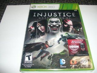 Injustice Gods Among Us with bonus Justice League DOOM downloadable: Video Games