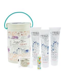 Forget Me Not Bath Goods Sampling Kit   Library of Flowers