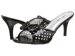 Annie La Donna Womens Toe Open Shoes (Black)