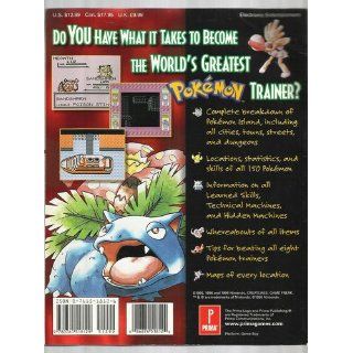 Pokemon Prima's Official Strategy Guide Elizabeth Hollinger 0086874518124 Books