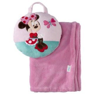 Disney Minnie Mouse Tuck Away Blanket  Nursery Swaddling Blankets  Baby