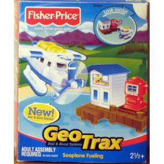 Geo Trax Rail & Road System: Seaplane Fueling: Toys & Games