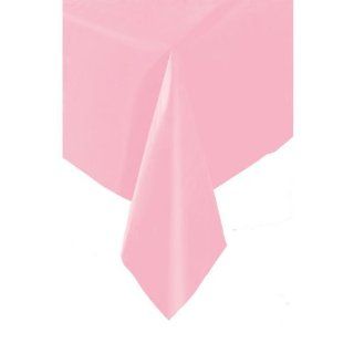 Pastel Pink   Plastic Table Cover   Party Tablecovers