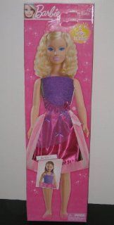 My Size Barbie   3 feet 2 inches Tall   Bonus: 2 Outfits: Toys & Games