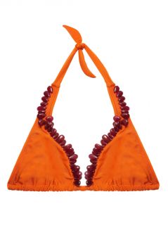 Embellished triangle bikini top  Tara Matthews  MATCHESFASHI
