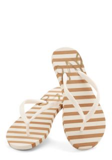 Outer Bank on It Sandal in White  Mod Retro Vintage Sandals
