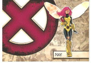 2011 Marvel Beginnings X Men Die Cut #X34 Pixie (Insert Card)(Non Sport Comic Trading Cards)(Upper Deck   Series 1): Toys & Games