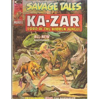 Savage Tales No. 6 (Ka Zar begins)(B&W Comic Magazine): Marvel: Books