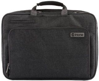 iHome Smart Brief: 15 inch Laptop Briefcase for Mac, Heathered Grey: Computers & Accessories