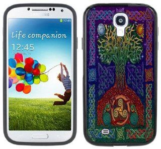 Celtic Tree of Life Handmade Samsung Galaxy S4 Black Bumper Hard Plastic Case: Cell Phones & Accessories
