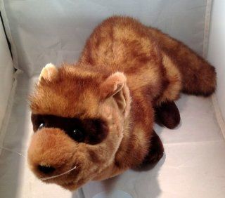 20" Along Came Polly Ferret Plush Puppet: Toys & Games