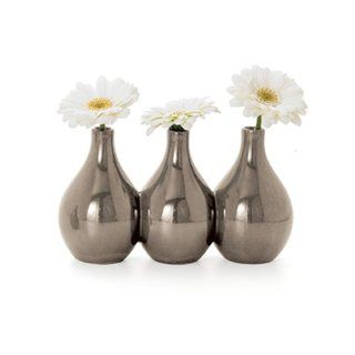 Shop Torre & Tagus Nari 3 Bud Vase, Gray at the  Home Dcor Store. Find the latest styles with the lowest prices from Torre & Tagus