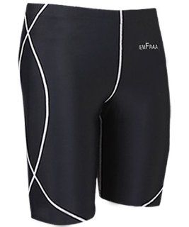 emFraa Men Women Skin Tight Base layer Running Compression Shorts Black S ~ XL : Sports & Outdoors