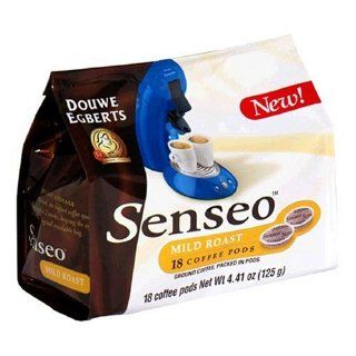 Senseo Douwe Egberts Mild Roast Coffee Pods, 18 Count 4.41 Ounce Bags (Pack of 4) : Grocery & Gourmet Food