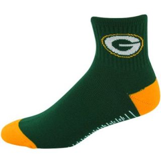Green Bay Packers Slipper Socks   Green/Gold