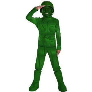 Disneys Toy Story #11362 Deluxe Costume Green Army Man Child (4 6): Toys & Games