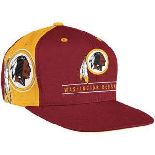 Reebok Washington Redskins Burgundy Gold Duality Snapback Hat