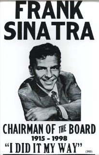 Frank Sinatra "I Did It My Way" 14" X 22" Vintage Style Concert Poster : Prints : Everything Else