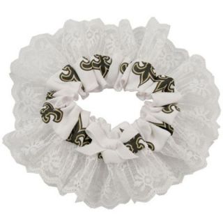 New Orleans Saints Garter with Lace