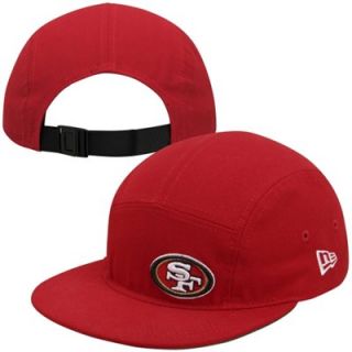 New Era San Francisco 49ers Basic Licensed Camper Adjustable Hat   Scarlet