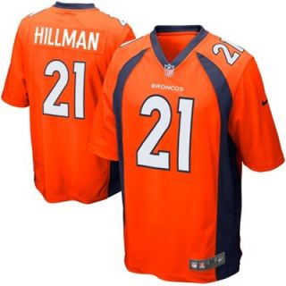 Nike Ronnie Hillman Denver Broncos Game Jersey   Orange