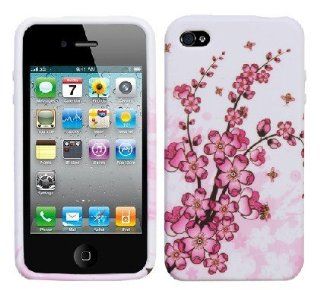 Soft Skin Case Fits Apple iPhone 4 4S Spring Flowers Candy Skin AT&T, Verizon (does NOT fit Apple iPhone or iPhone 3G/3GS or iPhone 5/5S/5C): Cell Phones & Accessories