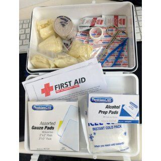 PhysiciansCare Office First Aid Kit For 25 People, Contains 131 Pieces: Health & Personal Care
