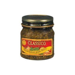 Classico Traditional Basil Pesto [Case Count: 16 per case] [Case Contains: 129 OZ] : Pesto Sauces : Grocery & Gourmet Food