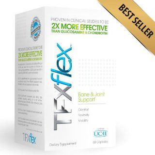 TFX Flex Type II Collagen (Contains UC II)   #1 Award Winning Bone, Muscle and Joint Support Formula   60 Capsules   30 Servings Per Container   Clinically Proven to be 2X More Effective Than Glucosamine and Chondroitin   Joint Pain Relief in as Little as 