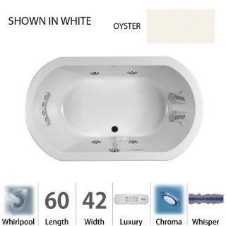 Duetta 60" x 42" Whirlpool Tub Color: Oyster    